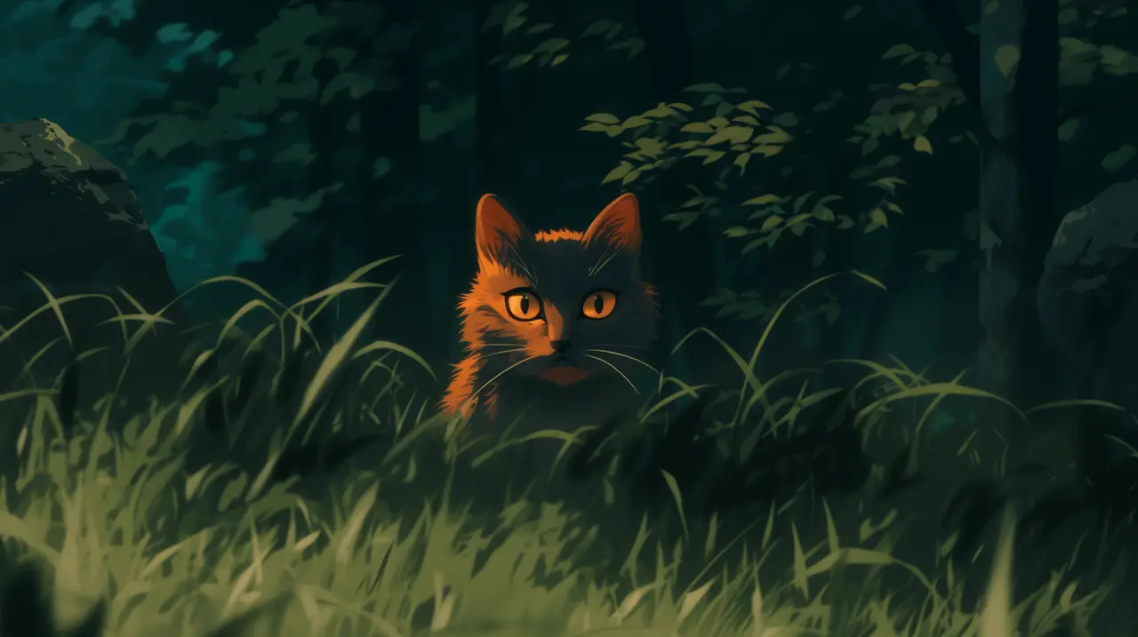 AI generated video scene